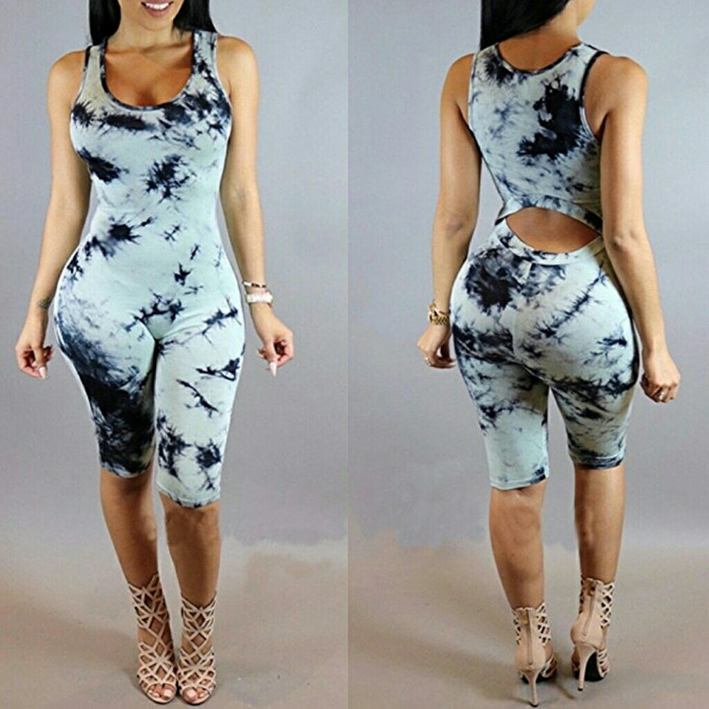 Tie dye romper