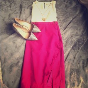 Snake Skin Navy Pumps