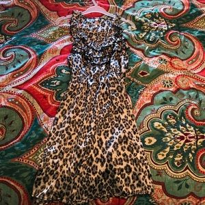 Leopard print sundress