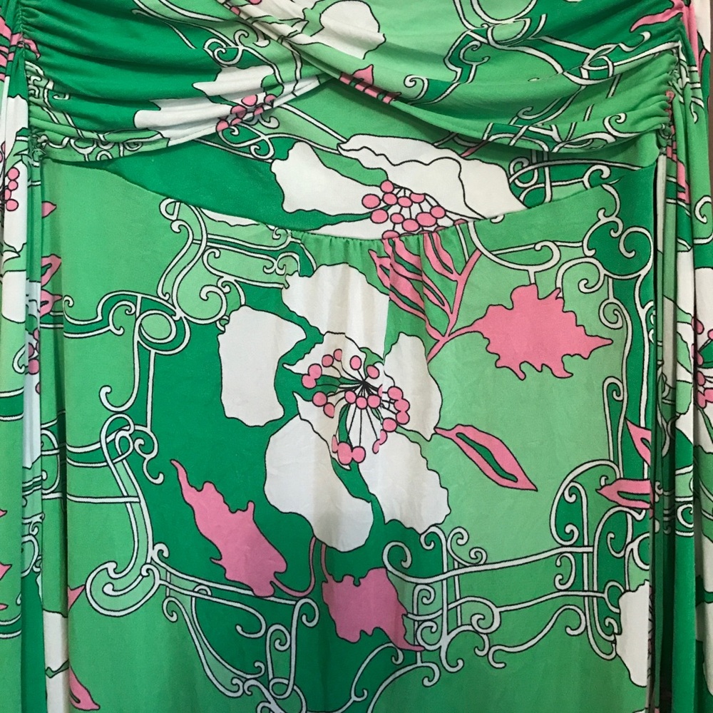 Tibi 100% silk floral dress