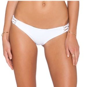 SAN LORENZO reversible braided bikini bottom