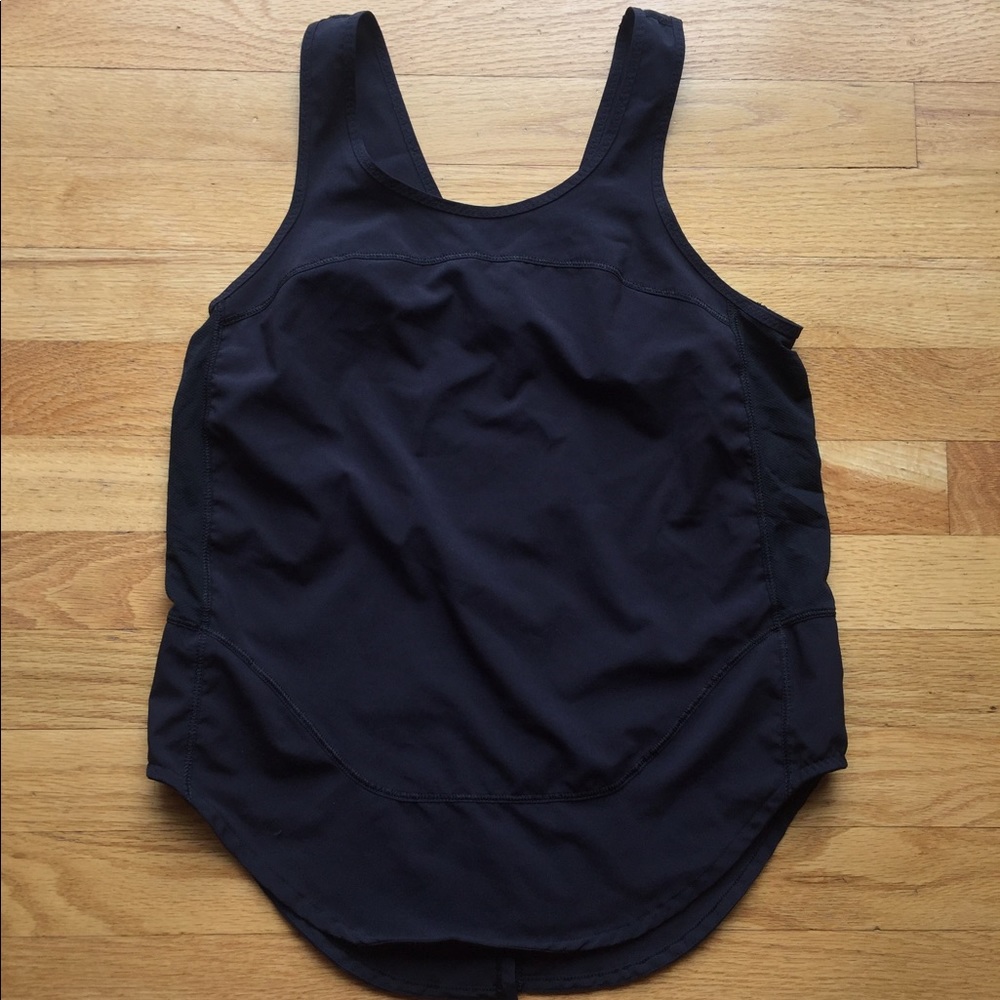 Lululemon Tank, Loose, Black, Size 2