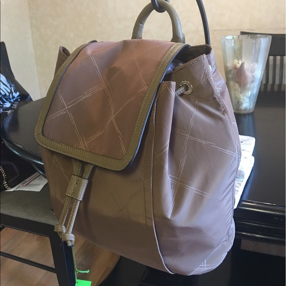 REDUCED Vera Bradley Preppy Poly Backpack, NWT! - Picture 1 of 8