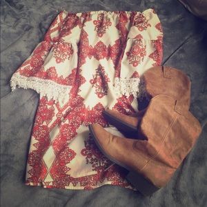 Rampage Cowboy Boots (Cognac)