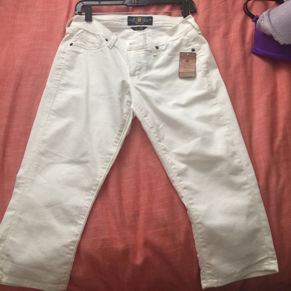 Brand new lucky brand capris