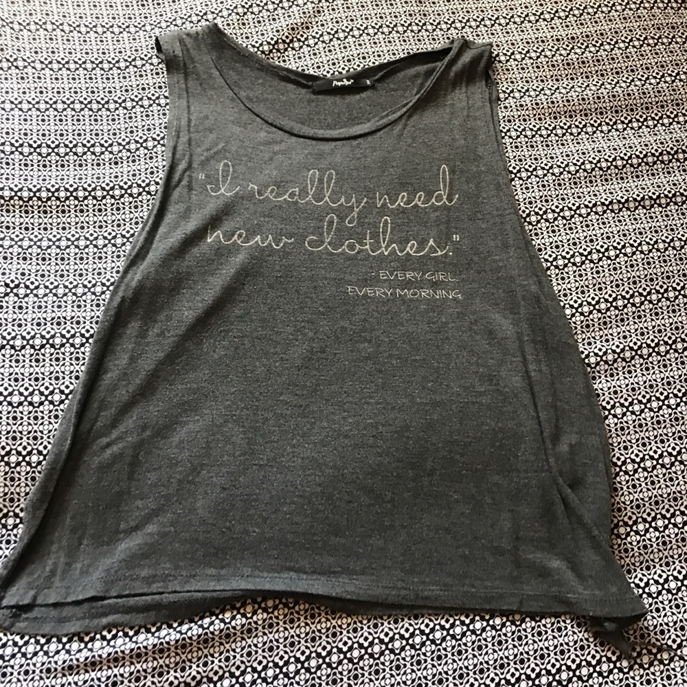 Papaya tank top