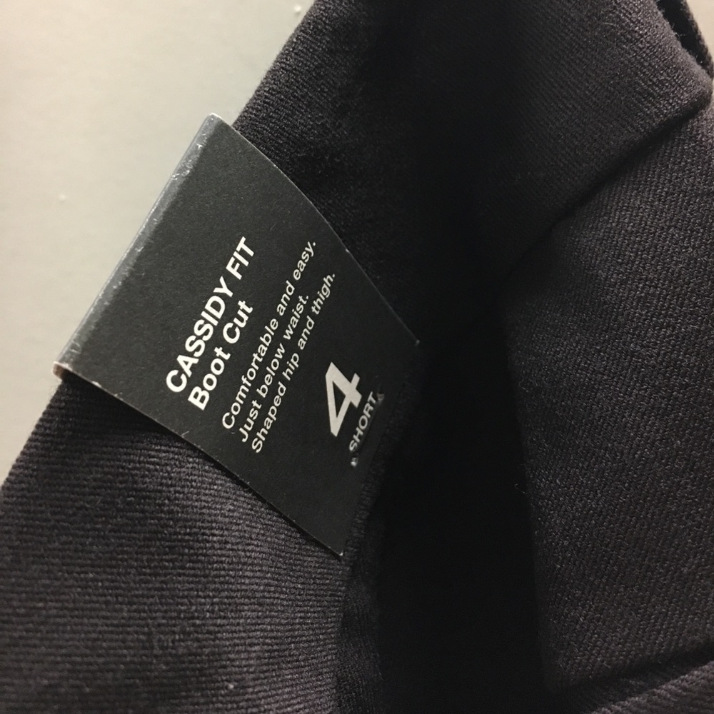 Cassidy Fit Boot Cut Slacks in 4S length