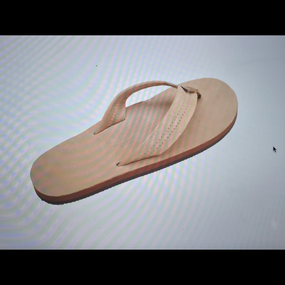 Kids Rainbow Flip Flops