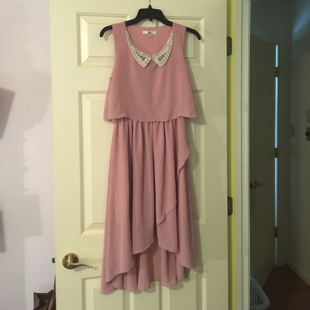 Ya Los Angeles Pink High Low Dress - Picture 1 of 8
