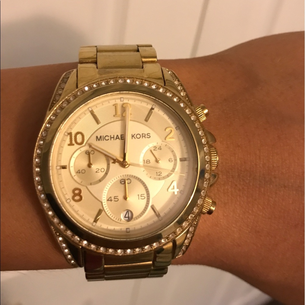 Gold Michael Kors Watch