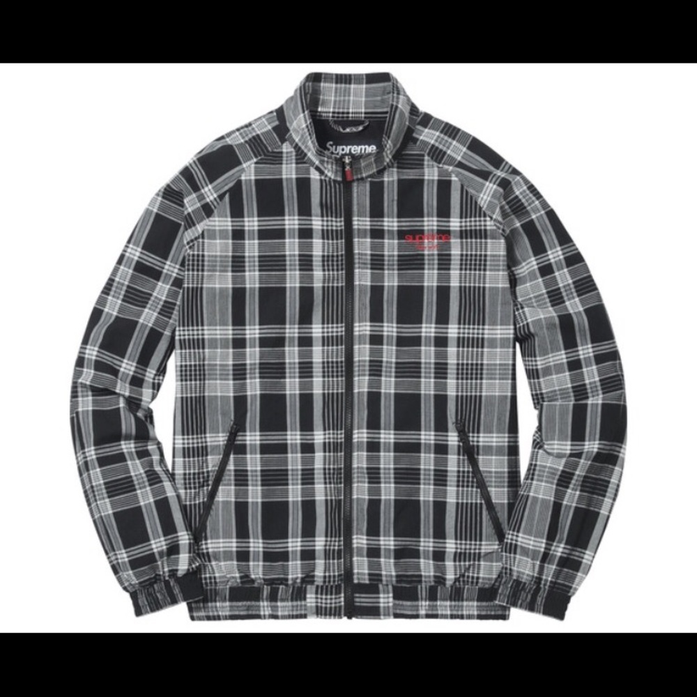 ❄️SOLD❄️ supreme madras track jacket