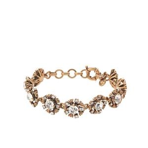 Brass Leaves Bracelet