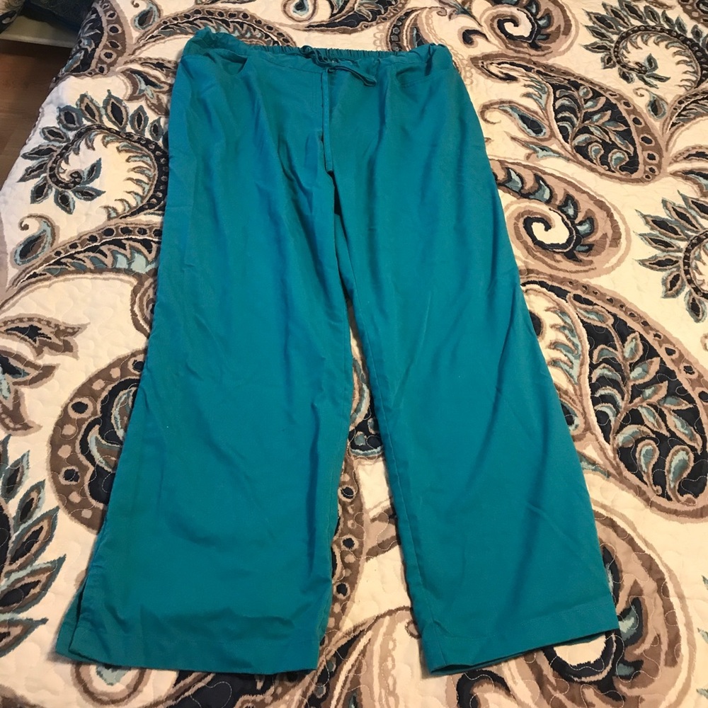 Grey's Anatomy teal scrub pants