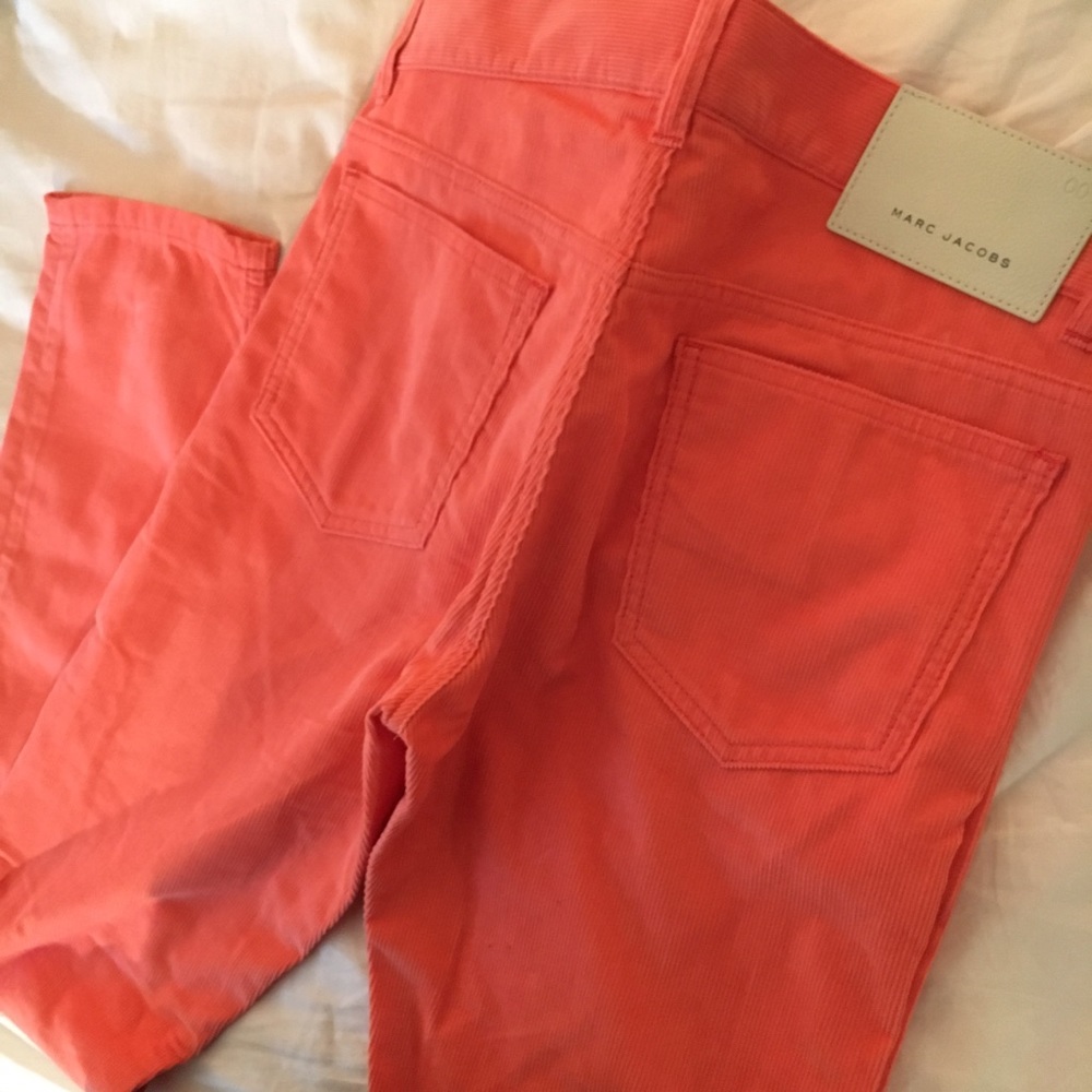 MARC JACOBS - FLAMINGO CORDUROY LIGHTWEIGHT PANTS