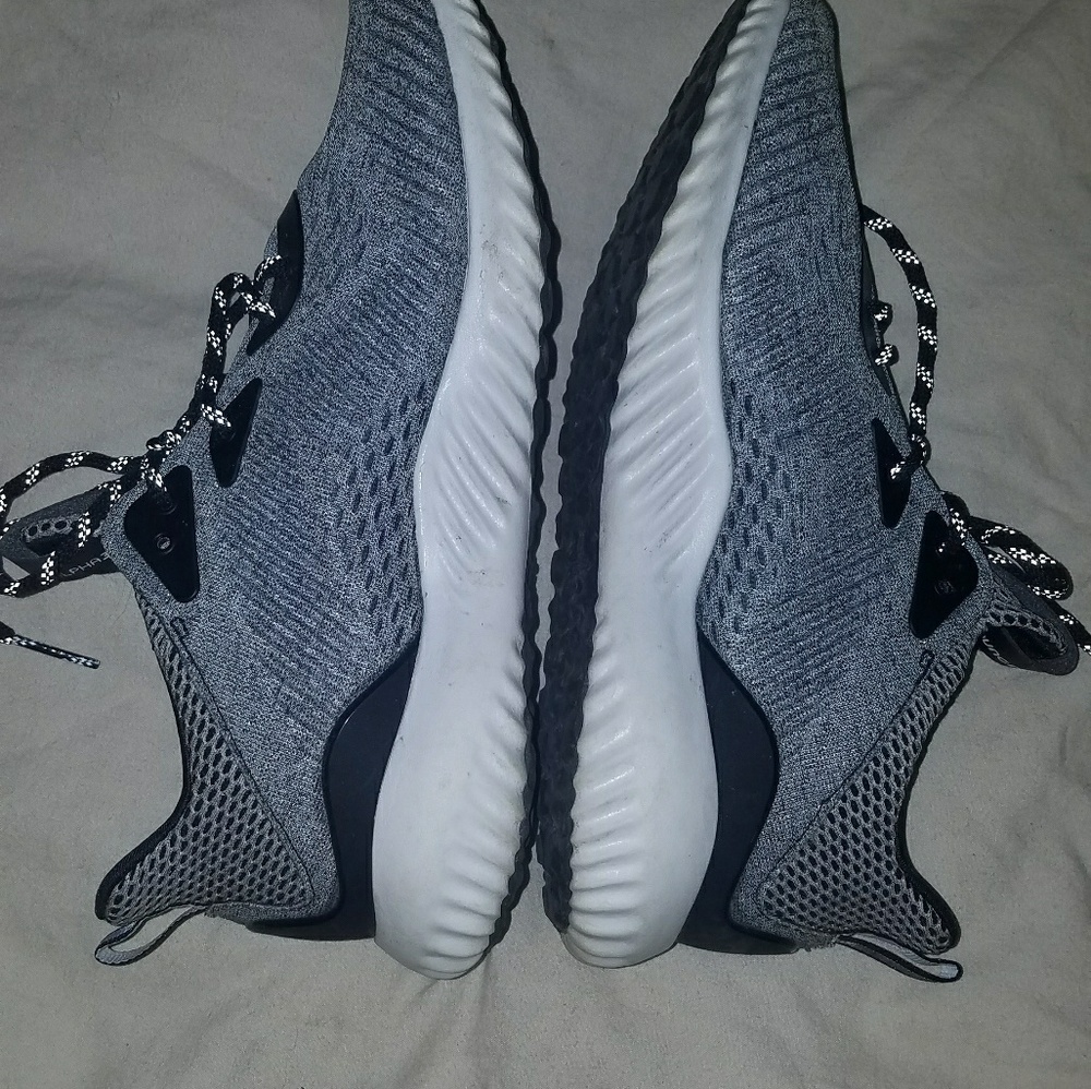 Adidas alpha bounce shoes.