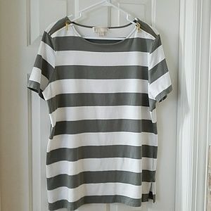 Michael Kors casual striped tee