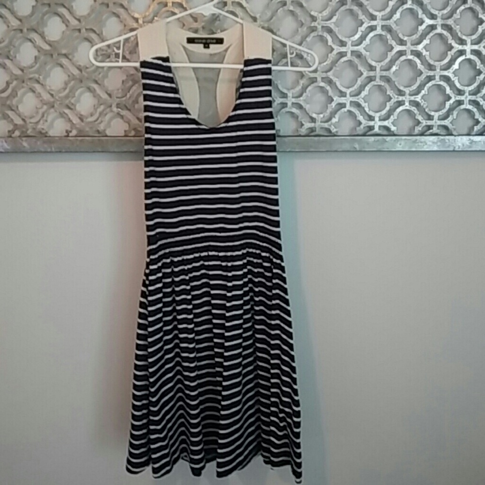 EUC- Stripped Racerback dress