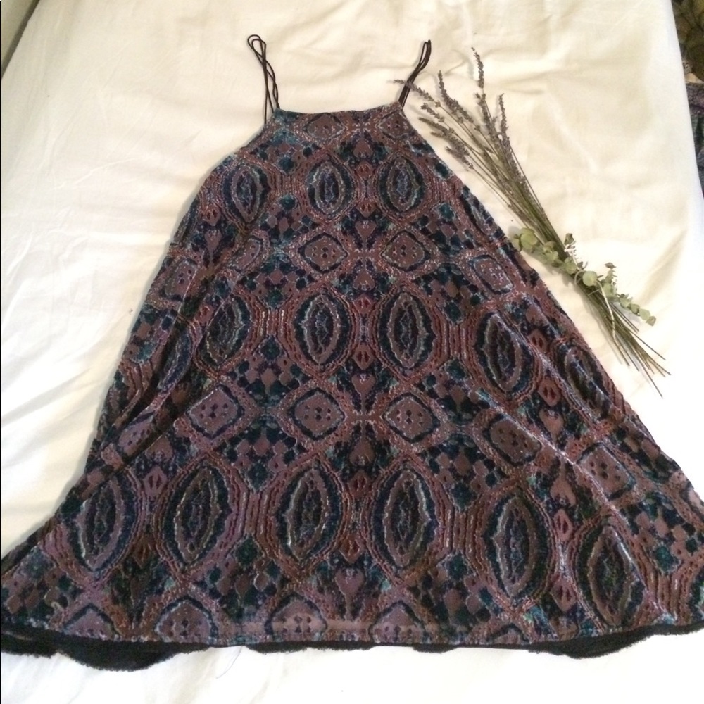 Ecotè for Urban Outfitter Velvet Dress