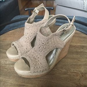 Crochet Audrey Brooke wedges