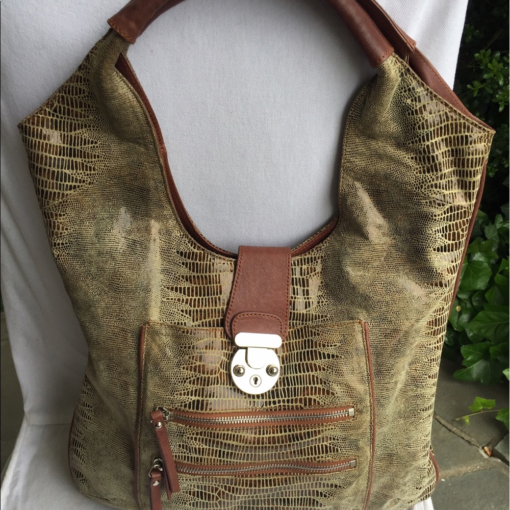 Chez by Cheryl Fold Over Satchel.