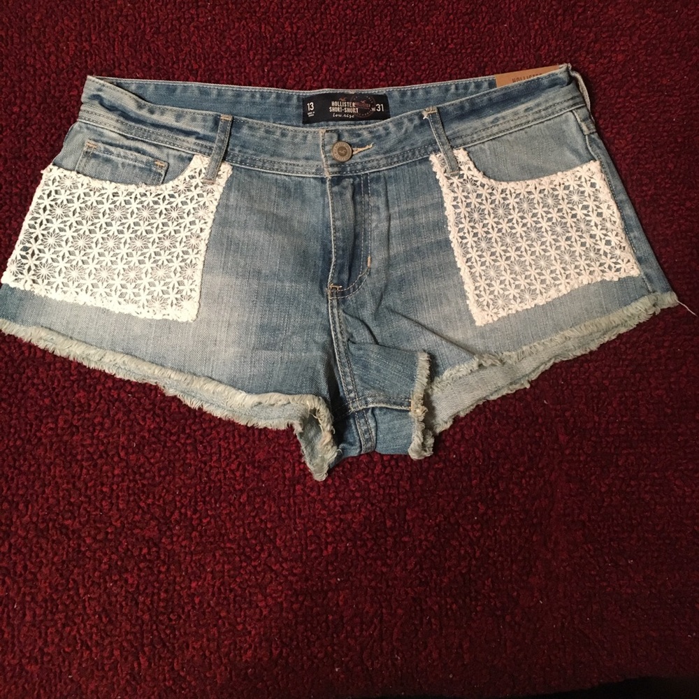 NWT hollister low rise shorts