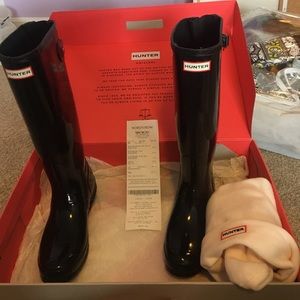 Hunter rain boots