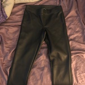 NWOT pleather leggings from Express