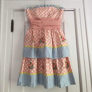 🚨Betsey Johnson Vintage Polka Dot Tea Party Dress