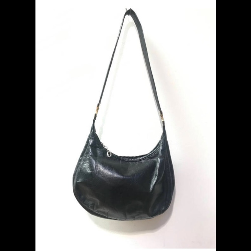 Mr. Bonhomme Vintage Black Soft Leather Purse
