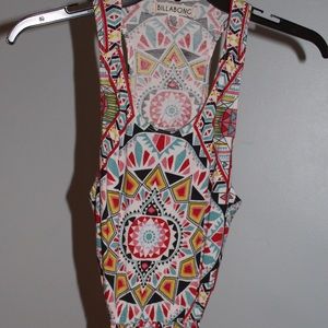 Colorful billabong maxi dress