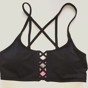 NEW Pink Victoria's Secret bikini top small