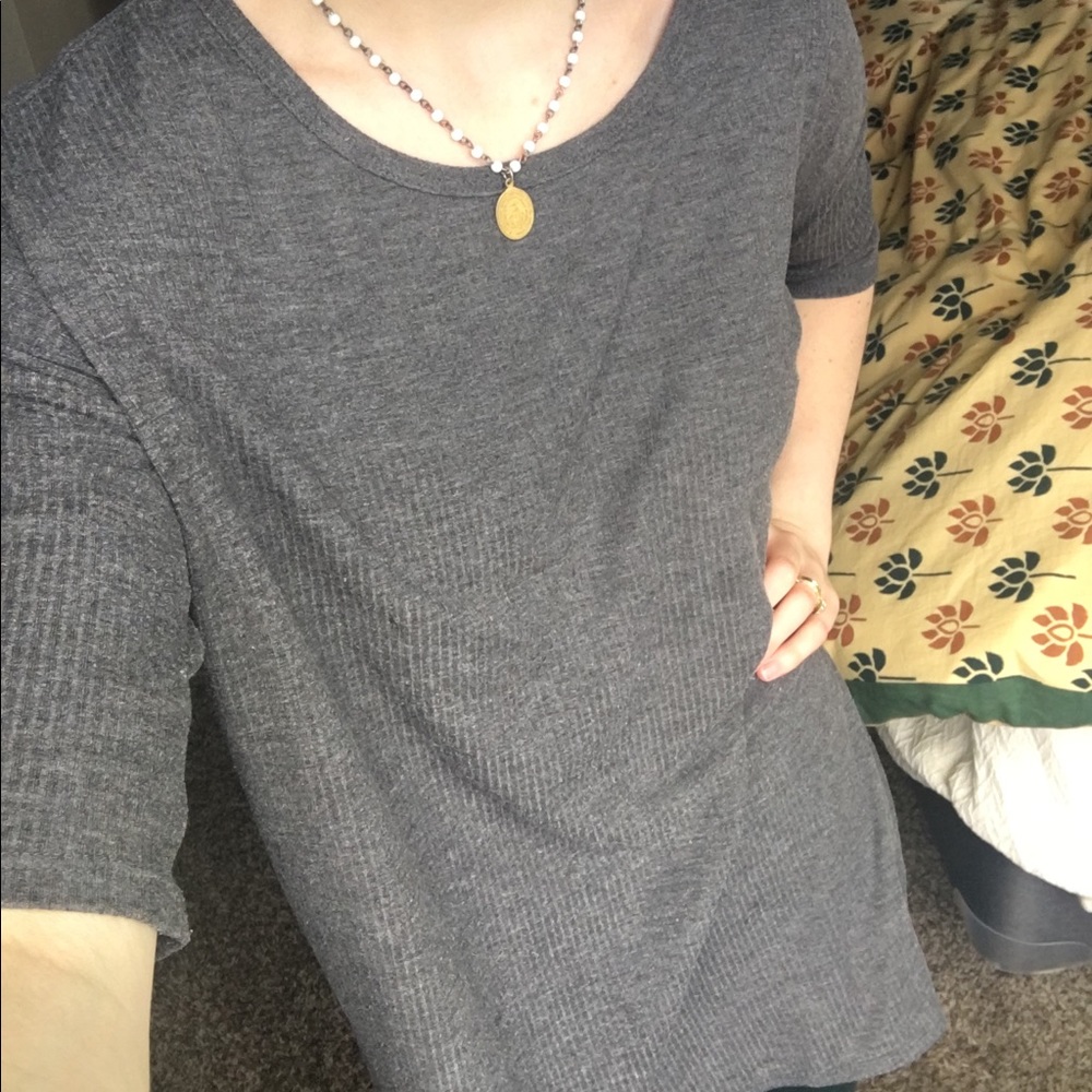Rubbed Grey Lularoe Irma XXS