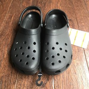 Black Men's Classic Crocs Brand New with Tags