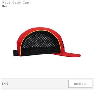 Supreme race camp cap