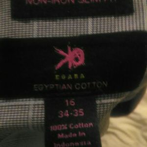 Blue button down shirt