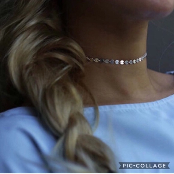 NWT Sequins Choker Necklace - Picture 3 of 5