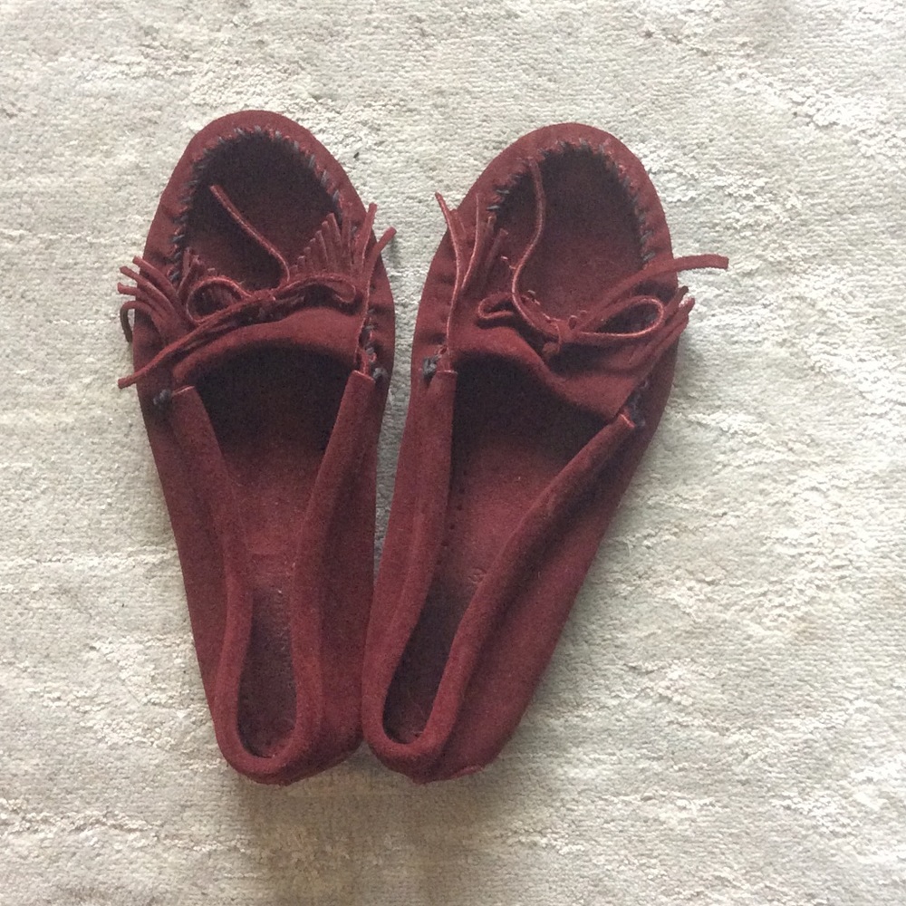 Minnetonka Kilty Moccasins