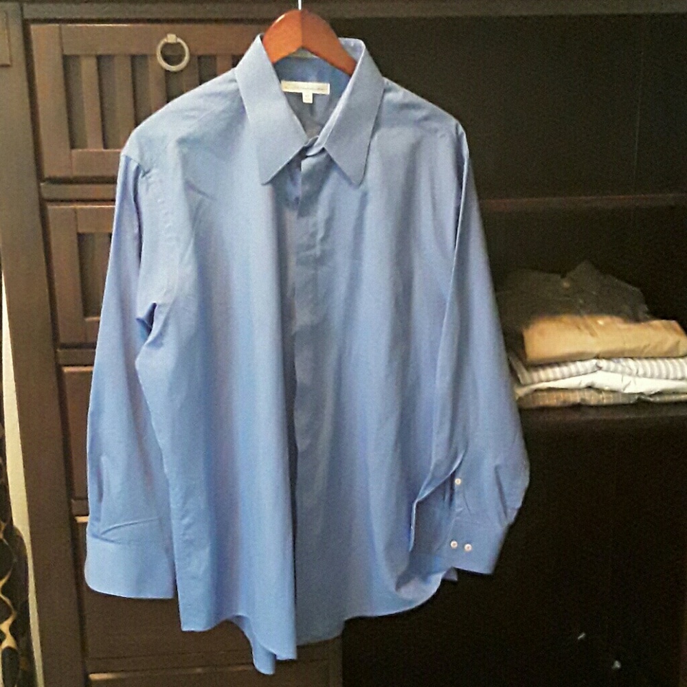 Diamante men's dress skirt blue. Size 17