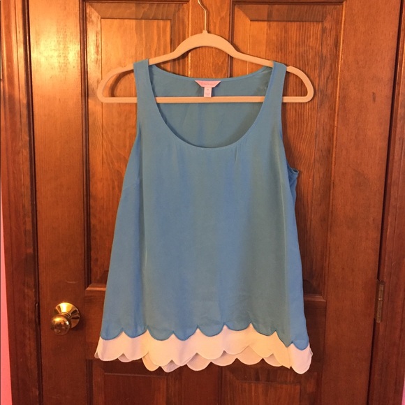 Lilly Pulitzer Tops - *LILLY PULITZER 100% SILK TANK*