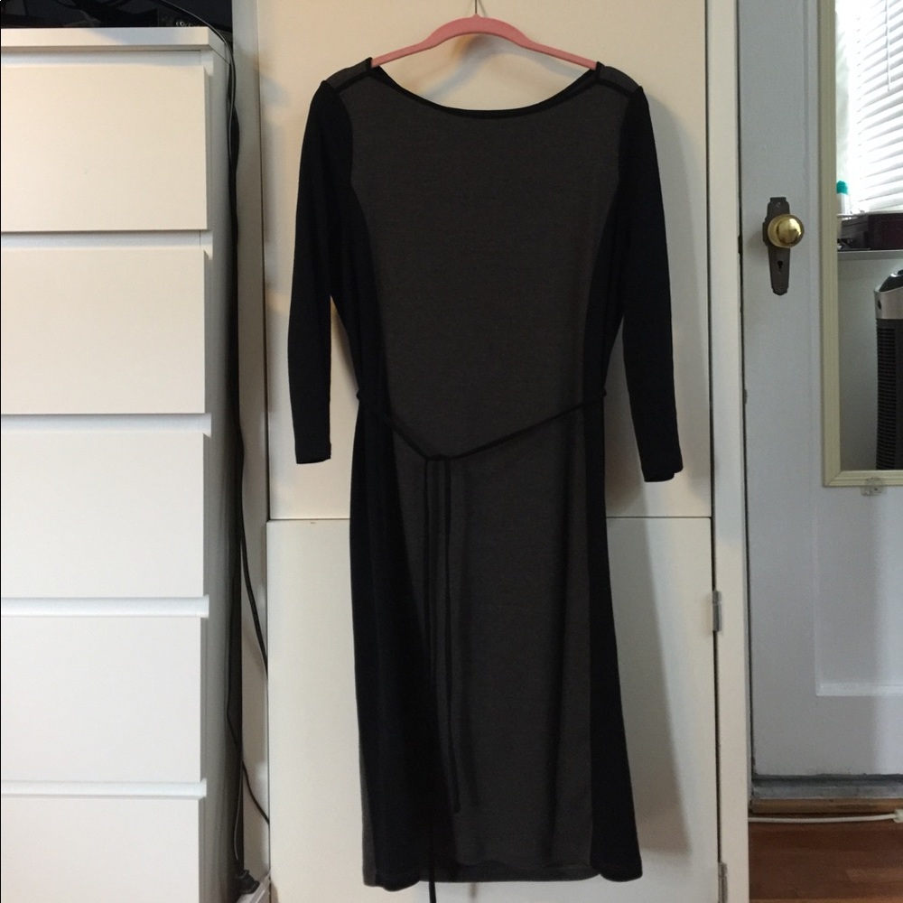 Ralph Lauren grey & black dress