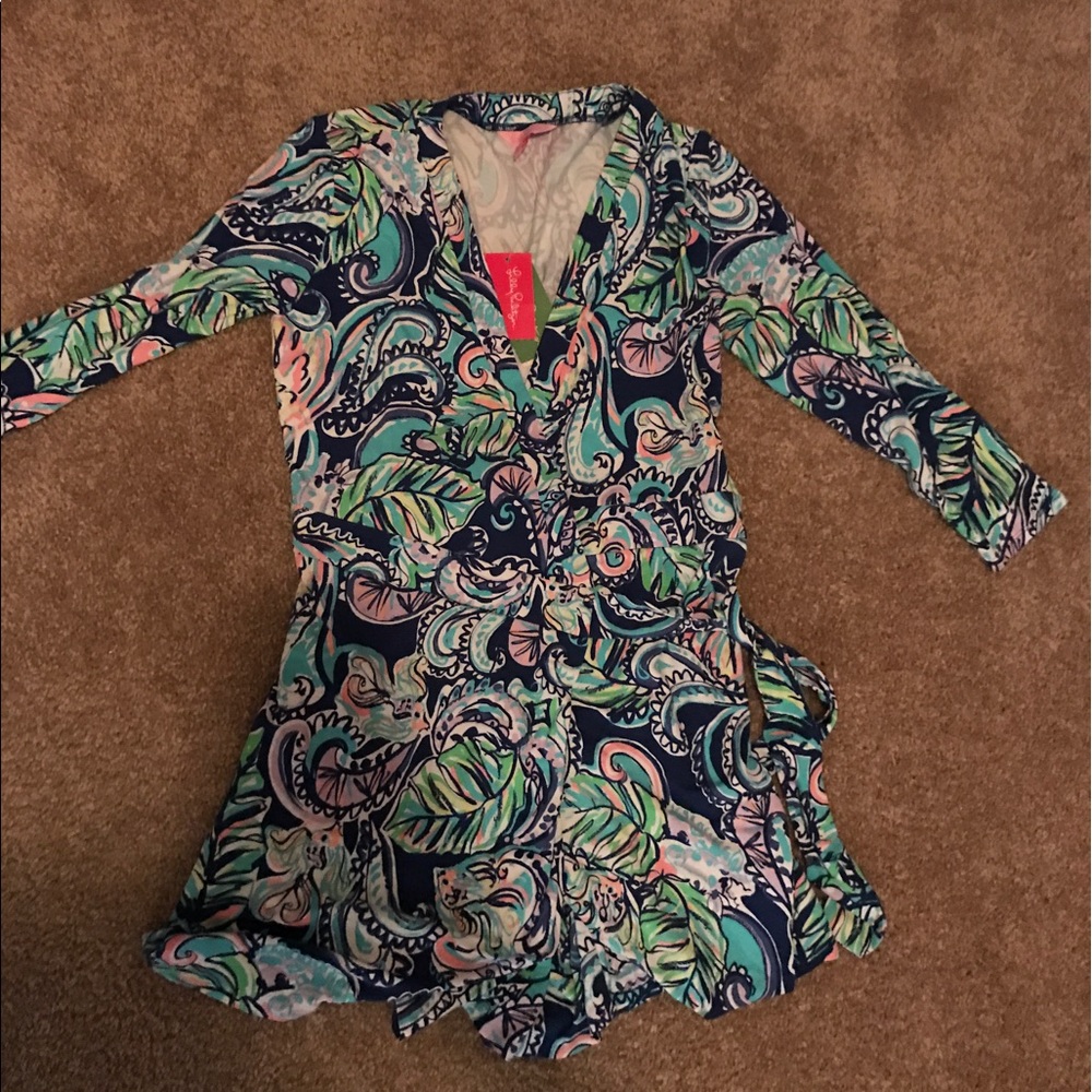 Karlie Romper Hanging With the Fronds