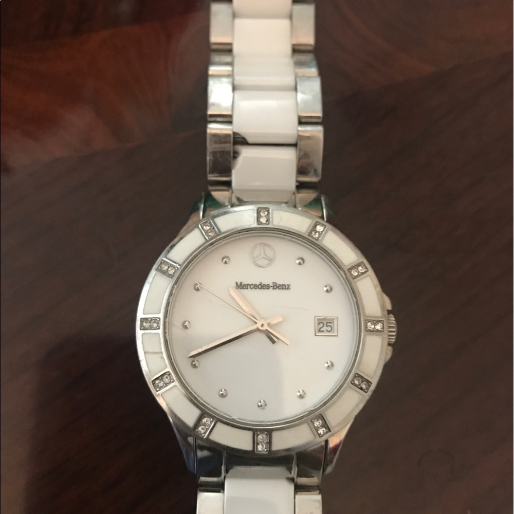 Mercedes Benz Diamond watch