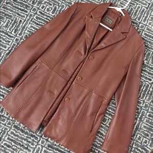 Leather Coat