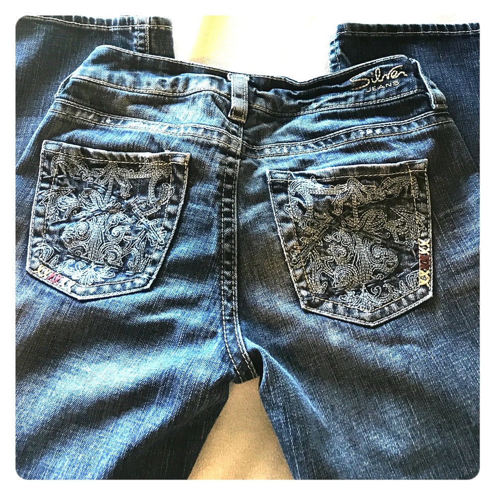 Silver jeans 27x33 flare jeans
