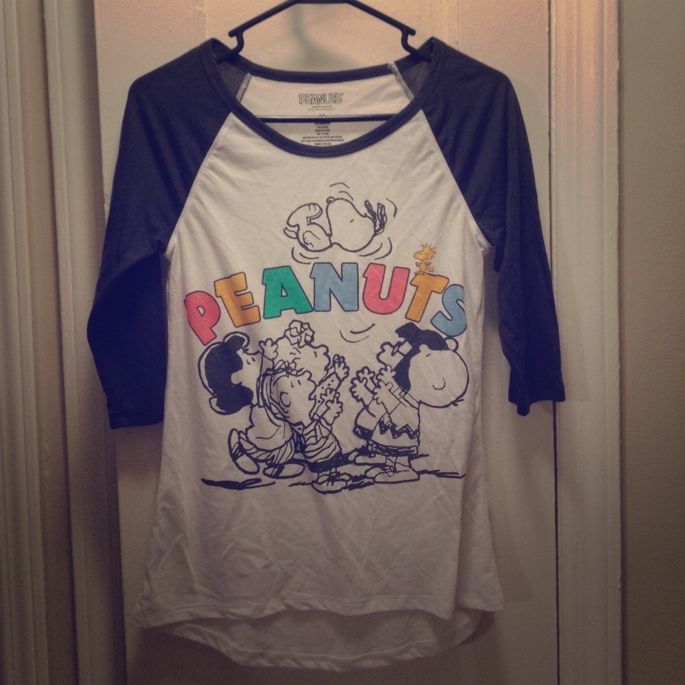 Peanuts Baseball Tee