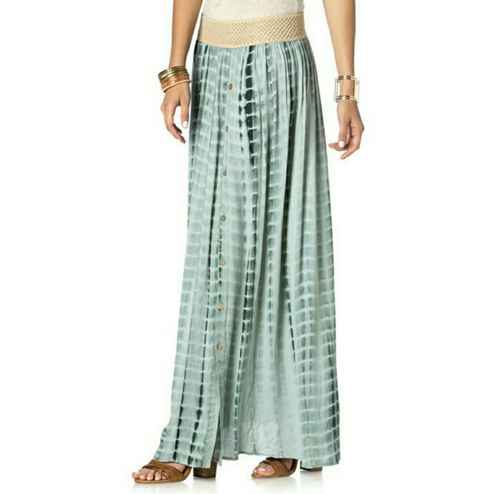 NWT!  MISS ME "COOL GROOVE" MAXI SKIRT