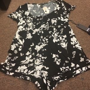 Super cute floral romper