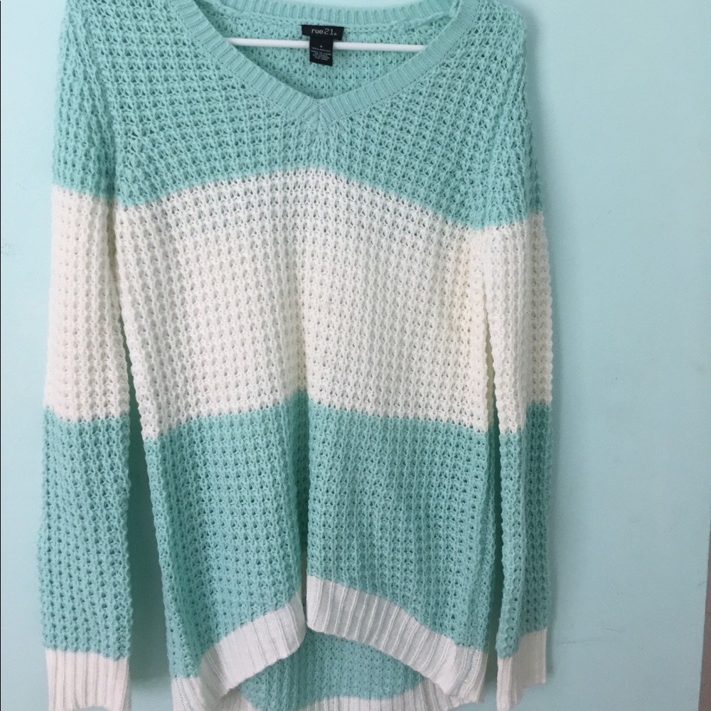 Striped Oversized Sweater