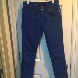 Karen Millen blue skinny jeans