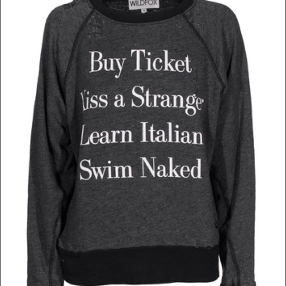 Wildfox Baggy Beach Jumper